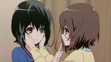 Twin sisters, gentle and quiet elder sister (Misaki Misaki) and lively and cute younger sister (Fuji