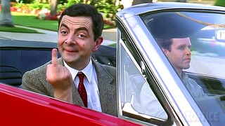 Mr. Bean's interesting way of saying hello