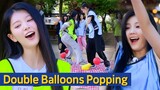 [Knowing Bros] Who is the Fastest Member in ILLIT?😲 Double Balloons Popping🎈💥