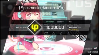 Spasmodic(Haocore Mix) All Perfect!!! 《世界首杀》录屏