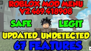 🔥Roblox Mod Menu V2.469.418908🤩 Updated With 67 Features 😱😱 Undetected🧐 No Password🔑 Secured🛡️