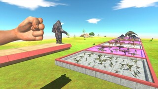 Lunch Time for Dinosaurs - Animal Revolt Battle Simulator