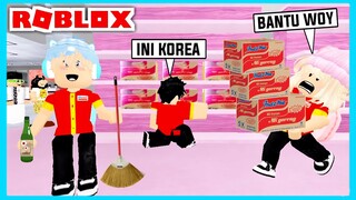 Aku Dan Adiku Pergi Ke Korea Untuk Bekerja Di Supermarket Di Roblox Brookhaven ft @Shasyaalala