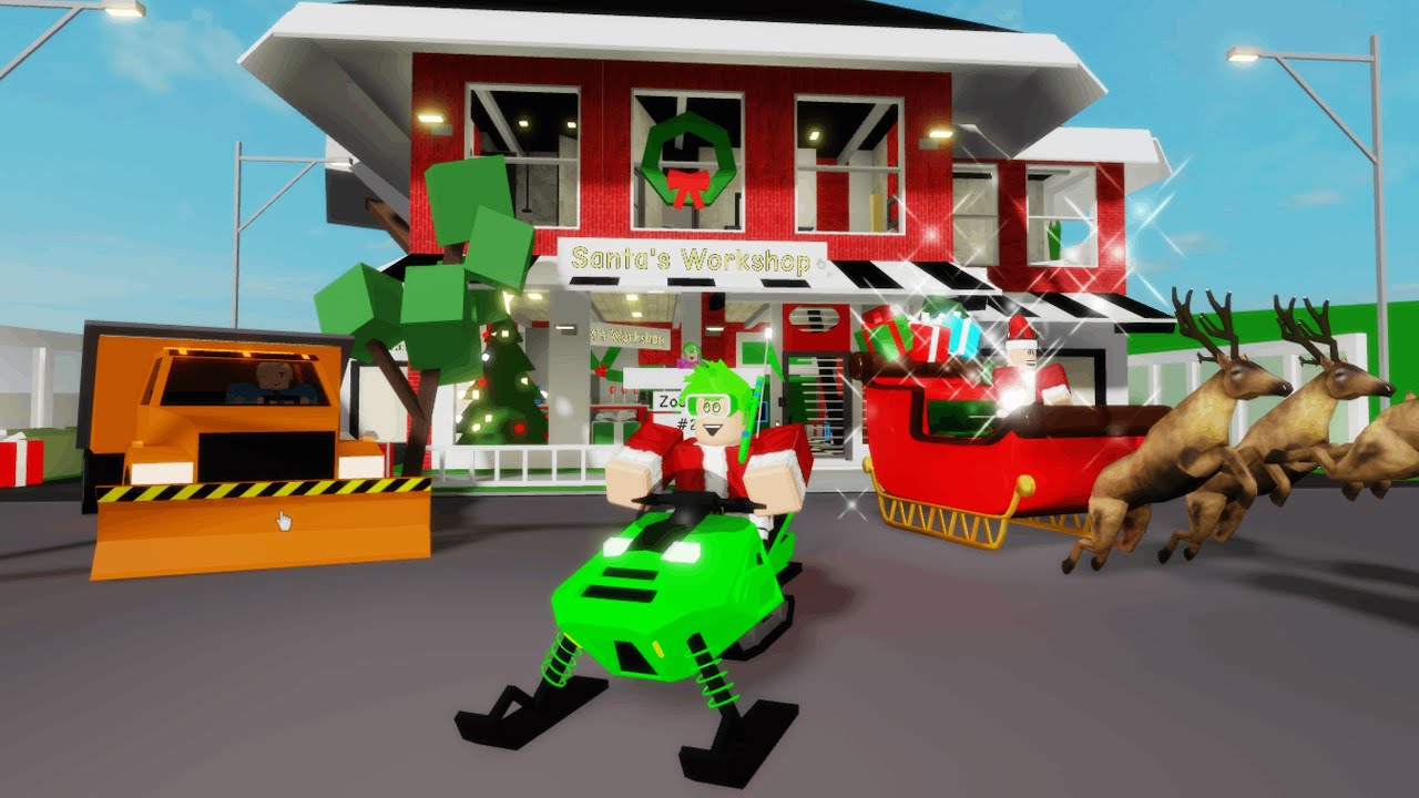 NEW CHRISTMAS UPDATE IN BROOKHAVEN! (Roblox) - BiliBili