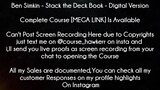Ben Simkin Course Stack the Deck Book - Digital Version download
