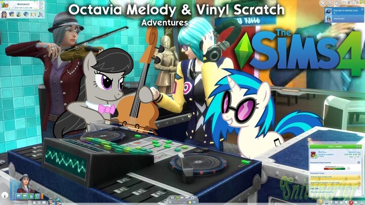 Octavia Melody and Vinyl Scratch's Adventures | The Sims 4