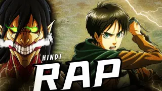EREN YEAGER RAP SONG | insane | { Attack on titan } ( Hindi Anime Rap )