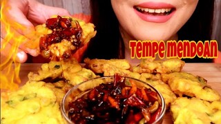 ASMR TEMPE MENDOAN PEDAS RAWIT  KECAP | ASMR MUKBANG INDONESIA | EATING SOUNDS