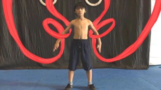 《封神第一部》小哪吒演员武亚凡幕后训练，“是他，是他，就是他，我们的朋友，小哪吒！”