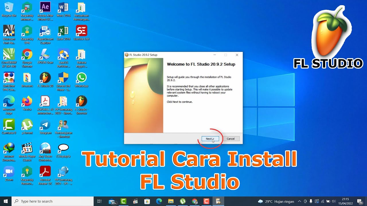 Tutorial Cara Install FL Studio - Bilibili