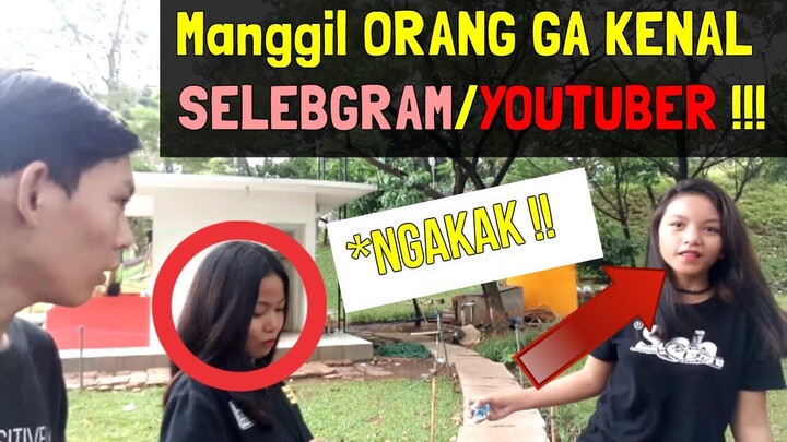 PRANK ARTIS!! Reaksi ORANG dibilang ARTIS.. Lucuu banget!! ( Part 2 ) - Prank Indonesia