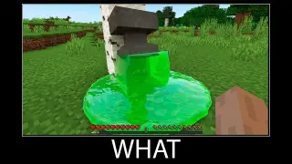 Minecraft wait what meme part 198 realistic minecraft slime