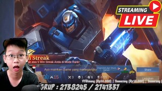 LIVE MOBA LEJEN LAGI!  #mobilelegends