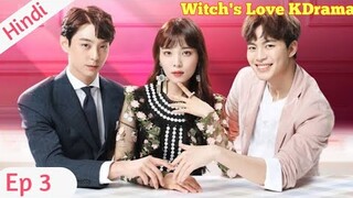 Episode 3 || Witch girl and human boy love story || Witch's Love || Korean drama explained in Hindi