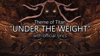 "Under the Weight" with Official Lyrics (Titan Theme) | Final Fantasy XIV