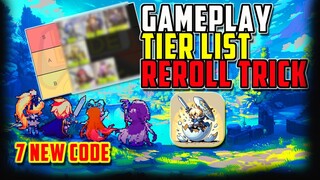 [Tier List Reroll Guide] Zero to Hero Pixel Saga (Android) Global Release Gameplay