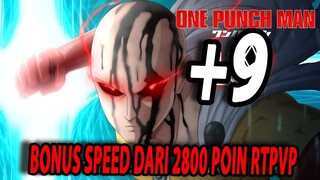 🔥🔥BONUS SPEED DARI RTPVP!! ARENA & EBZ POIN 3RIBU KELAR!! - ONE PUNCH MAN:The Strongest