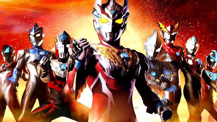 [Restorasi Blu-ray Terbaik] Koleksi Ultraman Segala Bentuk Generasi Baru Galaxy Victory X Objede Tai