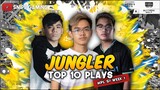 TOP 10 JUNGLER PLAYS OF MPL S7 WEEK 1 | SNIPE GAMING TV