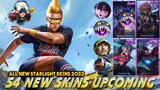 Mobile Legends Upcoming New Skins | Upcoming New Starlight skins 2022 | Upcoming Events & More