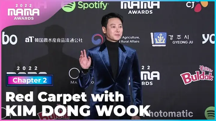 [2022 MAMA] Red Carpet with KIM DONG WOOK | Mnet 221130 방송