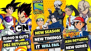 Naruto TRP Fail On Sony Yay!Dragon Ball Z Coming On Cartoon Network!Ash Returns