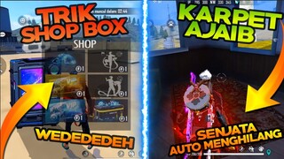 TOP 5 TRIK DAN BUG TERBARU DI FREE FIRE VIRAL DI TIKTOK - Trik Shop Box dan Karpet Ajaib