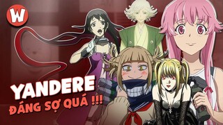 15 NHÂN VẬT YANDERE ĐÁNG SỢ NHẤT TRONG ANIME