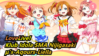 LoveLive! Klub Idola SMA Nijigasaki | μ's-Aqours-Liella_1