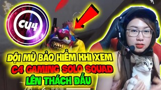 (Free Fire) - Reaction C4 Gaming Solo Squad Lên Thách Đấu Cạnh Tranh Top 1 Với Bác Gấu