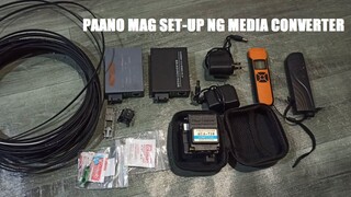 PAANO MAG SET UP NG MDEIA CONVERTER