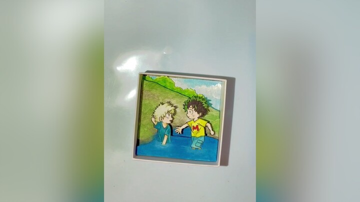 Tự nhiên nghĩ ra cái này nên làm thử lun 🥦 anime DIY mha bakudeku onhavanvui