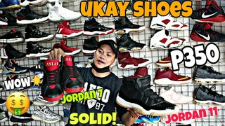 P350 LEGIT!MURA din pala dito!BASKETBALL SHOES JORDANS at iba pa!ukay shoes maligaya market