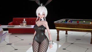 Sexy fishnet bunny girl, the ultimate temptation