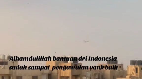 alhamdulillah sudah sampai ke palestina