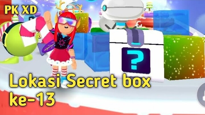 Lokasi Secret box ke 13 di PK XD Update Musim Salju atau Event Natal#pkxd