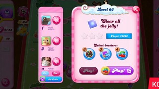 CANDY CRUSH SAGA LEVEL 66 (NEW VERSION)