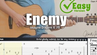 这首歌如此受欢迎？简单版来喽《Enemy》 Imagine Dragons & JID