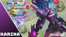 Karina Doom Duelist No Deaths | Mobile Legends