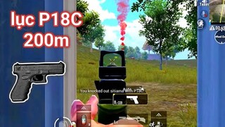 PUBG Mobile - Thử Thách P18C Lấy Top 1 Và Pha Kê Nỏ Thần HeadShot Cực Xa