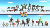Who will Win Bite Team or Weapon Team - Animal Revolt Battle Simulator
