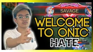 HATE FOR ONIC PH | TOP PLAYS OF MPL | MLBB