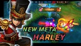 Harley Gameplay || Harley is new meta || mobile legends bang bang