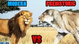 African Lion vs Cave Lion | SPORE