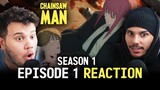 Chainsaw Man Episode 1 REACTION | DOG & CHAINSAW