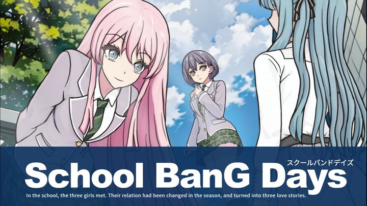 「MyGO!!!」同人漫画「School  BanG Days」(邦在校园)