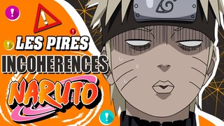 Les PIRES INCOHÉRENCES dans NARUTO !