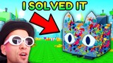 OMG!! I SOLVED THE MYSTERY on Huge Paintball Cat in Pet Sim X