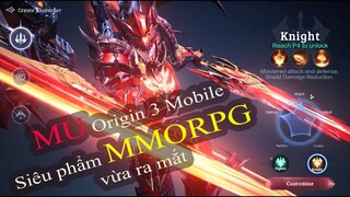 MU Origin 3 Mobile  || Siêu Phẩm Ra Mắt || Trùm Games
