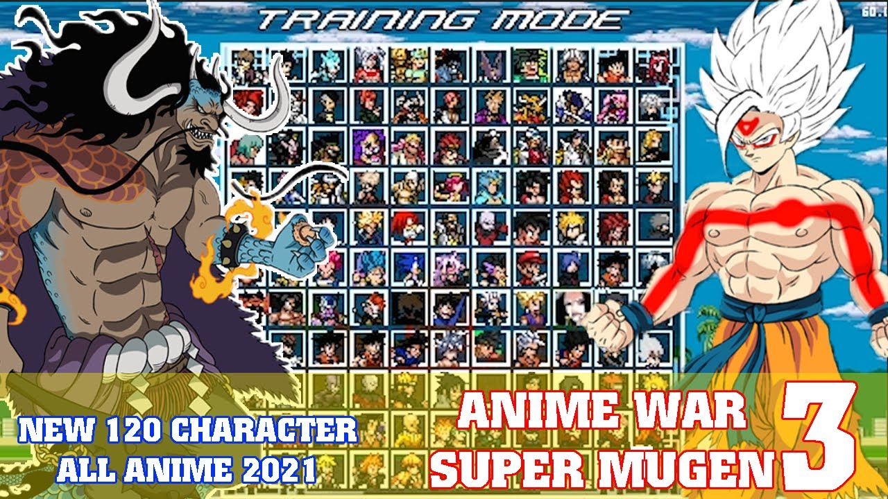 Super Anime War 3 Mugen Kodaika - UPDATE NEWS 200 CHARACTER [ DOWNLOAD PC +  ANDROID +IOS ] 